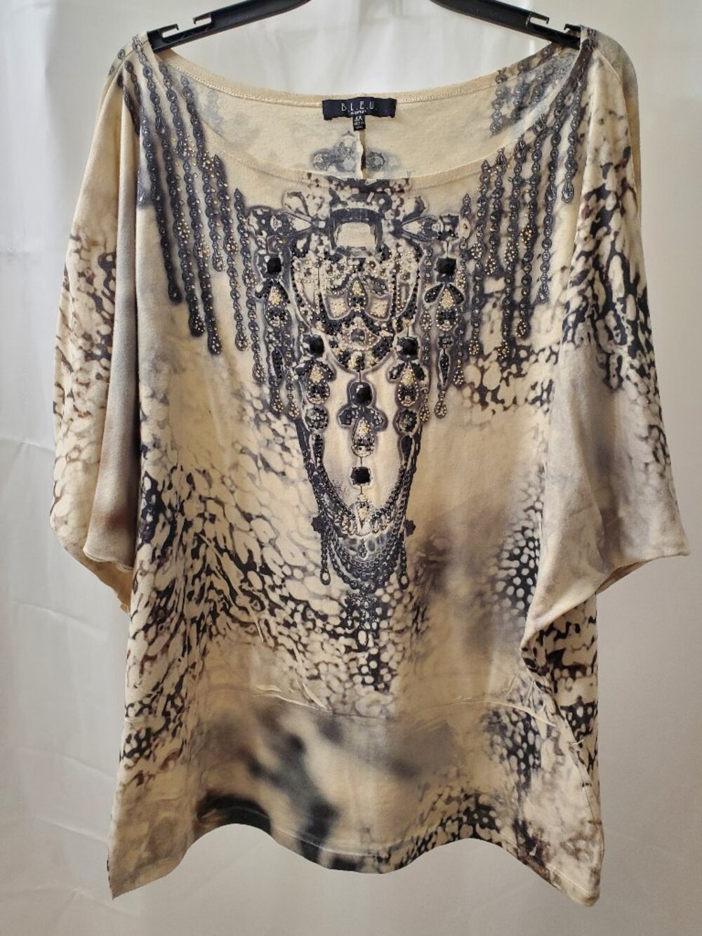 Beautiful Tie-Dye 3X Blouse